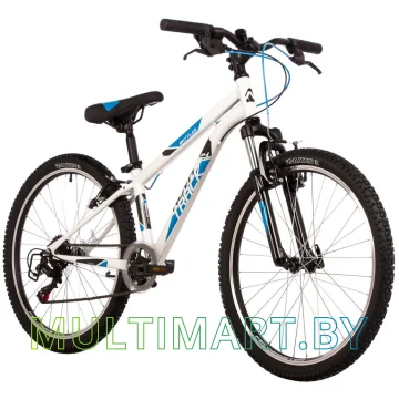 Горный велосипед Novatrack Battler V 24SHV.BATTLER.12WT23 (белый, 2023)